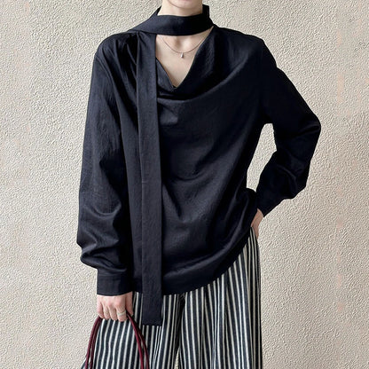 Elegante Damenjacke mit Reverskragen und langen Ärmeln – Patchwork-Design und Taschen für einen luxuriösen Look