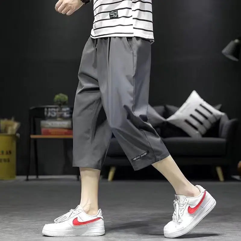 Lässige Herren-Sweatpants mit Kordelzug – ideal für Frühling und Herbst