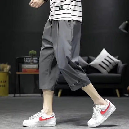 Lässige Herren-Sweatpants mit Kordelzug – ideal für Frühling und Herbst