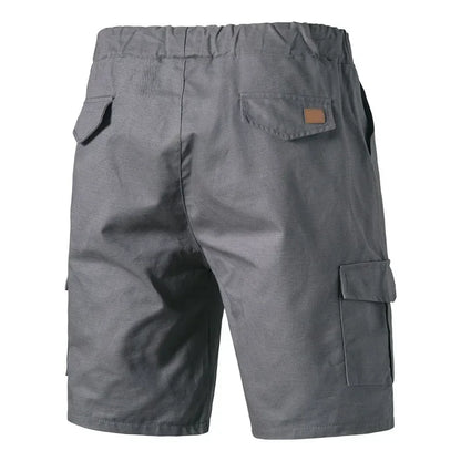 Lässige Herren-Shorts in Übergröße mit mehreren Taschen und lockerem Schnitt – ideal für die Arbeit