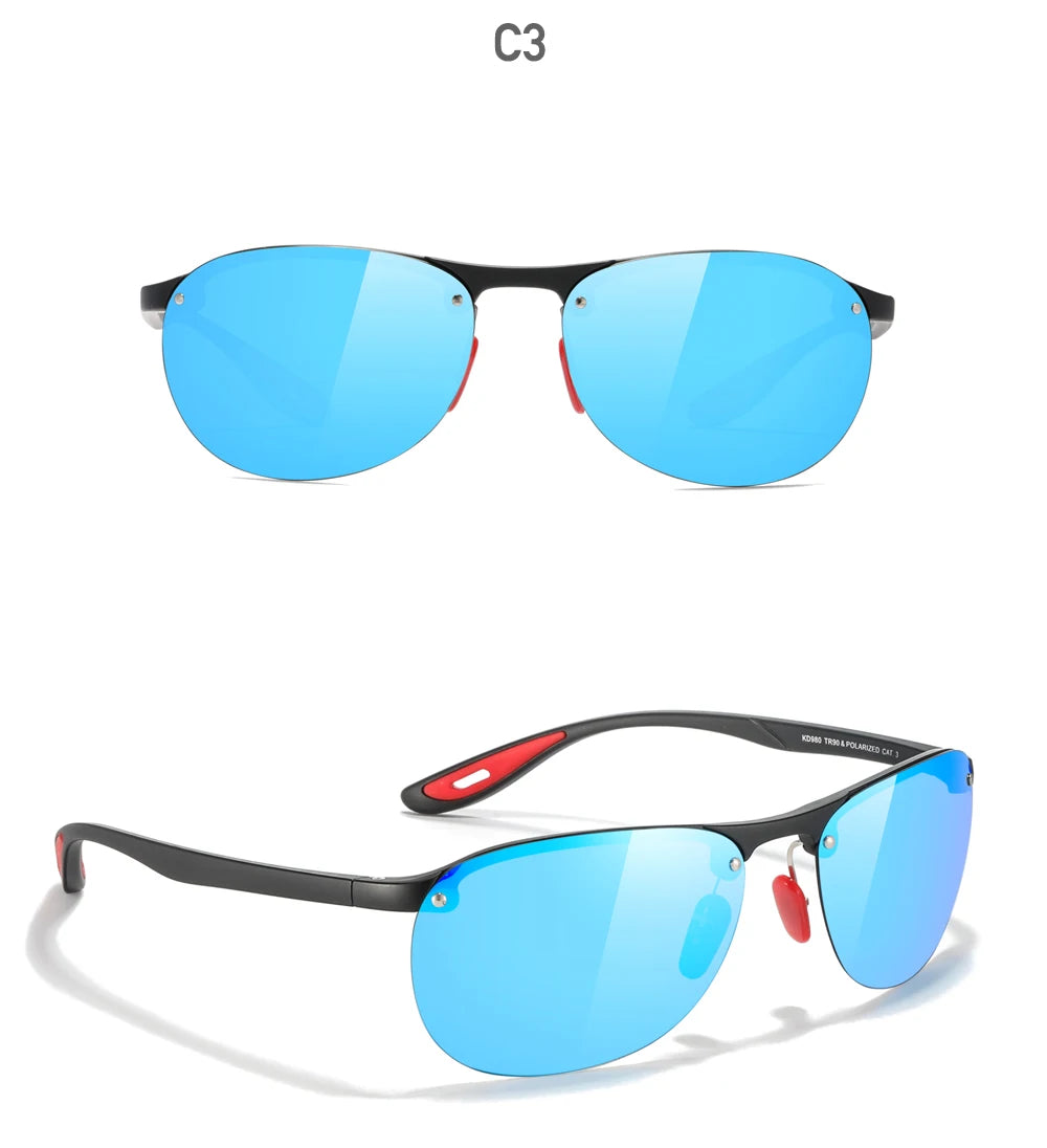 Sonnenbrille Sport TR90 ultraleicht polarisiert 63mm Herren