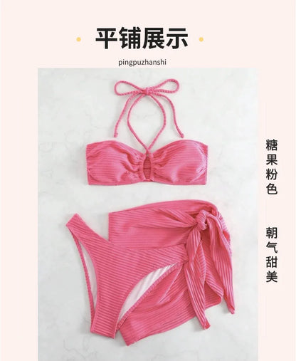 Sexy Bikini-Set mit Push-up für Damen – ideal für Strand und Pool
