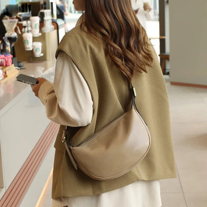 Damen Crossbody-Tasche Aus Pflanzlich Gegerbtem Leder | Vintage Stil