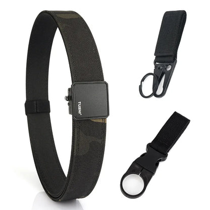 VATLY Hard EDC Tactical Gürtel Herren Nylon Rigid Automatik-Schnalle