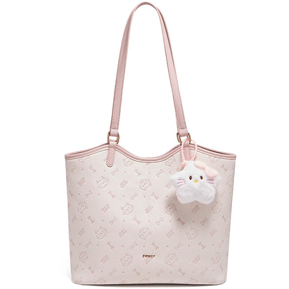 Damen Schultertasche Aus PVC-Leder Mit Großer Kapazität Im Alltag