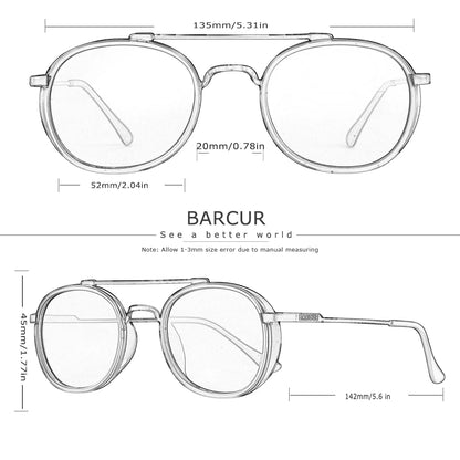 Sonnenbrille quadratisch rund klassisch polarisiert UV400 Unisex