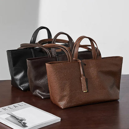 Damen Tote Bag aus Leder New Vintage