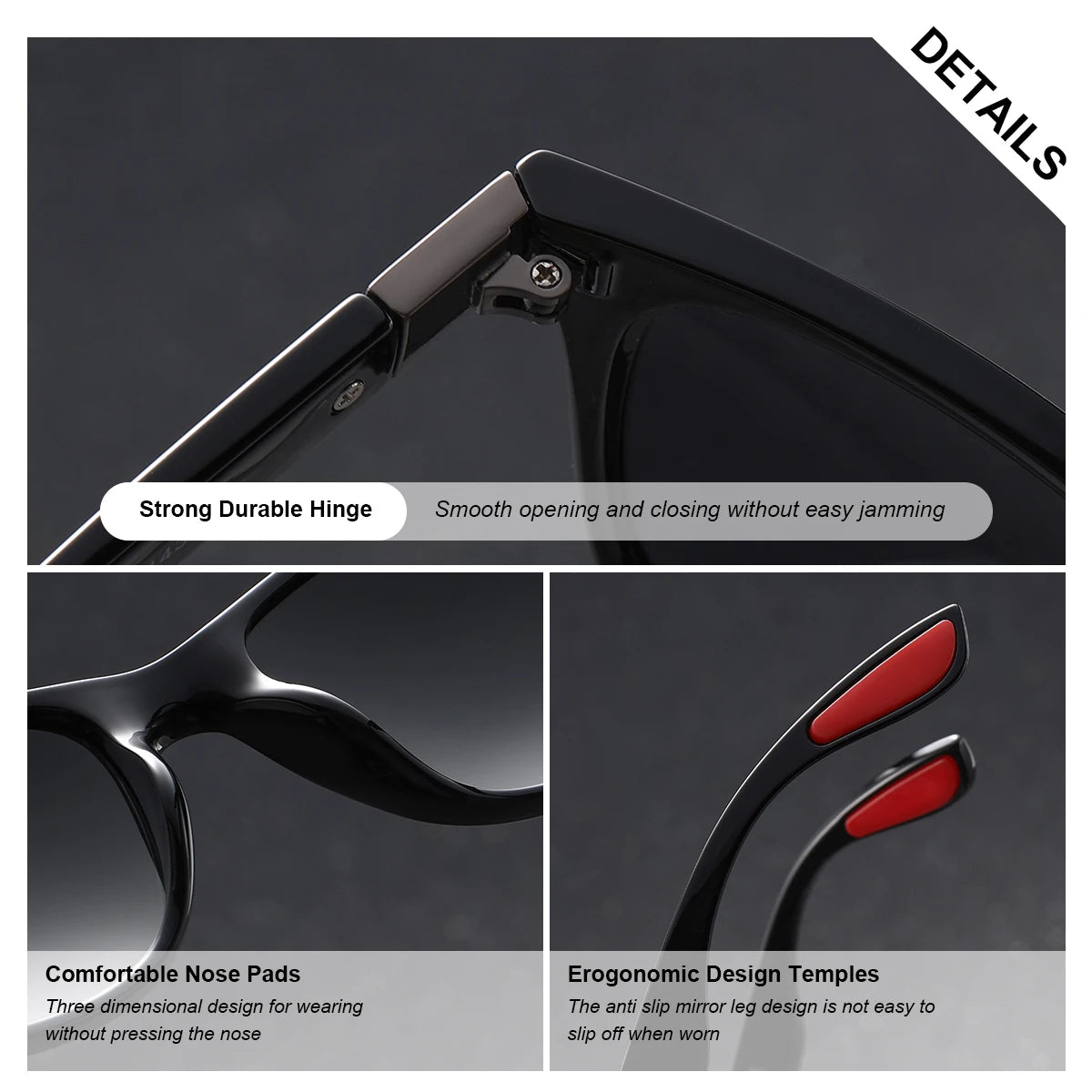 Sonnenbrille Sport oval polarisiert Farbverlauf UV400 matt Herren