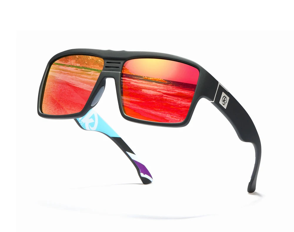 Sonnenbrille quadratisch polarisiert schlagfest antireflektierend Cat.3 Herren
