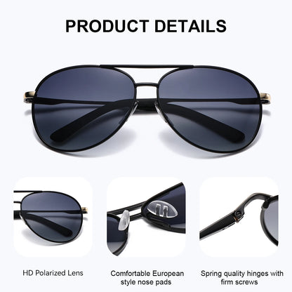 Damen-Sonnenbrille rosa oval Metall Farbverlauf blau polarisiert