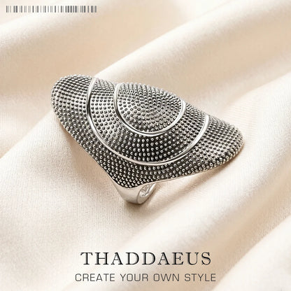 Damen-Ring Kathmandu Statement aus Sterlingsilber