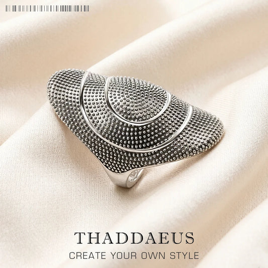 Damen-Ring Kathmandu Statement aus Sterlingsilber