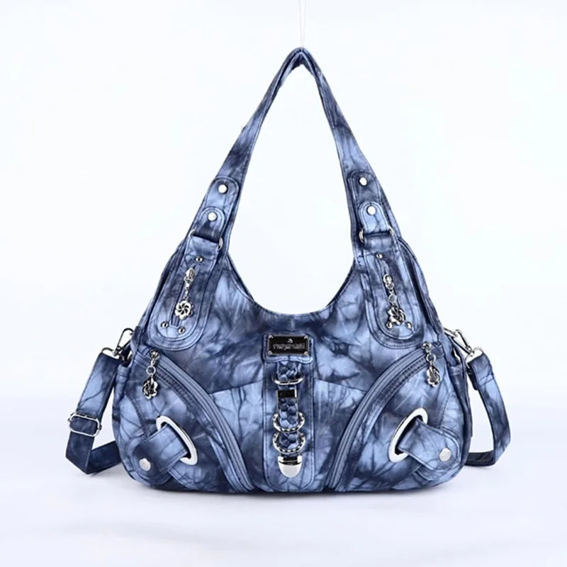 Damen-Schultertasche Multifunktionale Alltagstasche Mit Top-Griff Großes Fassungsvermögen