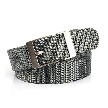 Herren-Gürtel aus Nylon 3,4 cm Breite mit Automatikverschluss für Outdoor-Wandern