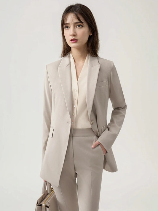 Luxuriöses Herrenanzug-Set aus Wolle und Modal im italienischen Retro-Stil – ideal für Hochzeiten, Business und Freizeit