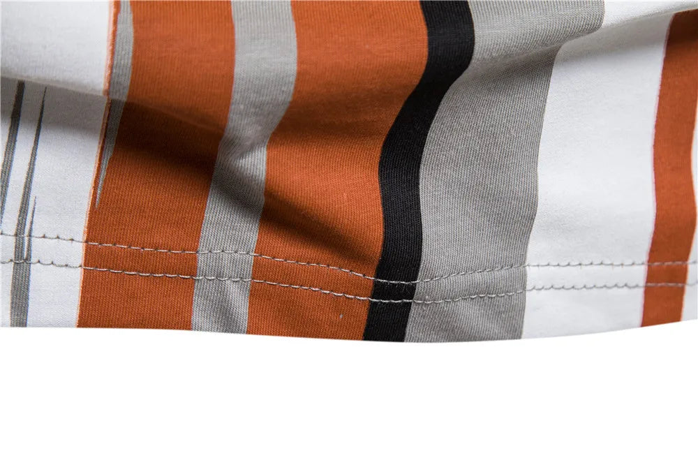 Herren T-Shirt aus Baumwolle mit Print im lässigen Streetwear-Stil