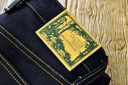 Herren Jeans aus Selvedge Raw Denim im Vintage-Stil mit Taper Fit