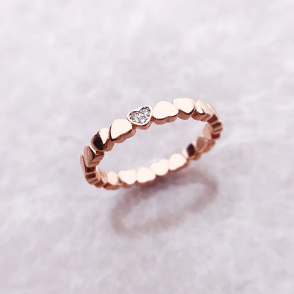 Damen-Ring Love Hearts romantisch aus Sterlingsilber
