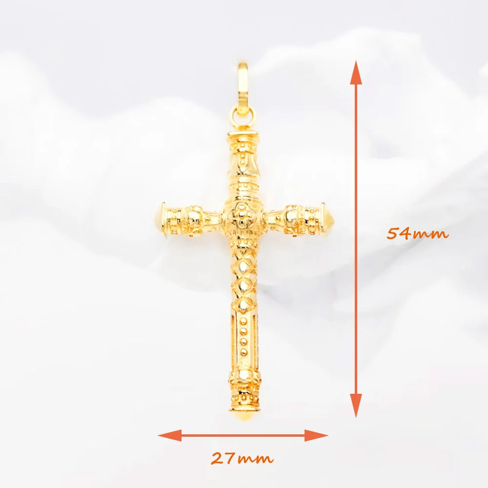 Damen-Charm-Anhänger Totenkopf Kreuz vergoldet Vintage aus Sterlingsilber