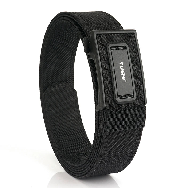 Herren-Taktischer Gürtel Mit Metall-Schnalle Für Outdoor-Einsatz 3,8 cm Breite Aus Polyester