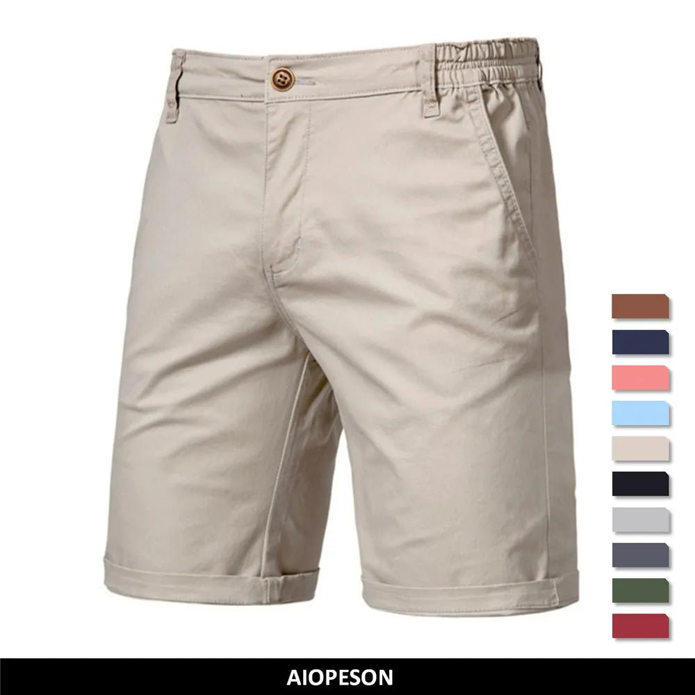 Retro Herren-Shorts aus Baumwollmischung mit mehreren Taschen – ideal für den täglichen Streetwear-Look