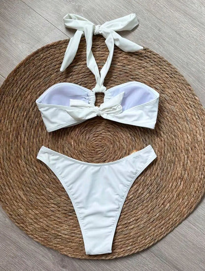 Sexy Push-Up-Bikini-Set für Damen – Brasilianischer Stil