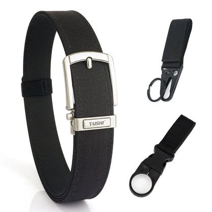 VATLY Rigid Tactical Gürtel Herren Nylon Metall-Schnalle Duty Casual