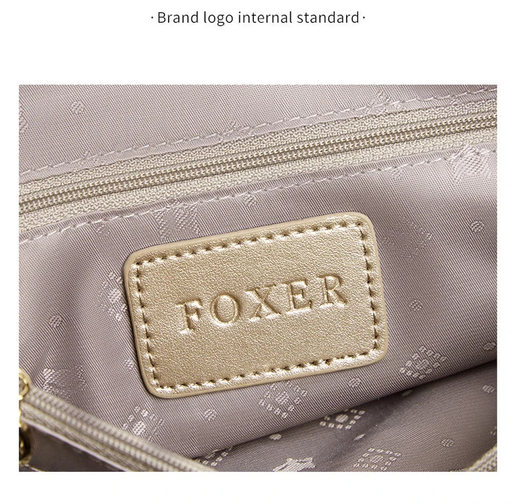 Damen Handtasche aus Split-Leder mit großer Kapazität