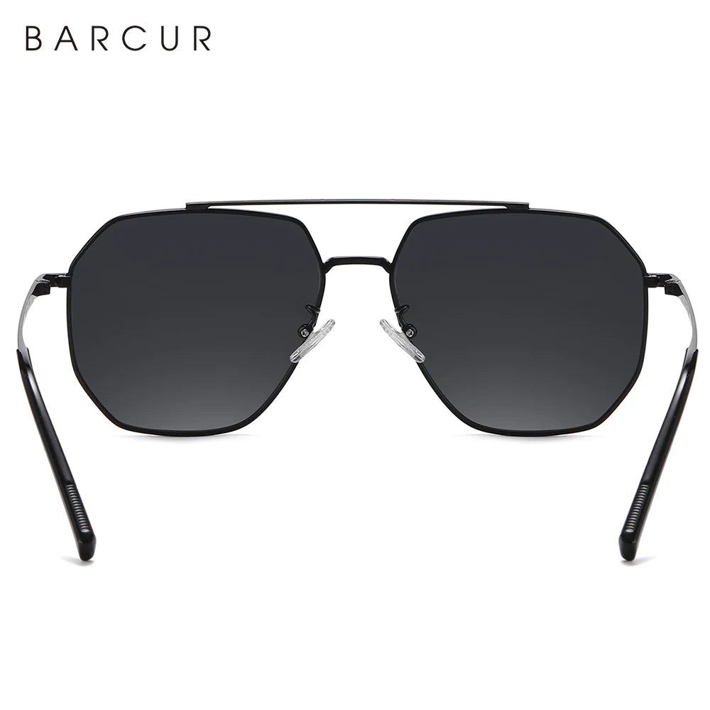 Sonnenbrille quadratisch 2mm dicke Gläser polarisiert Unisex