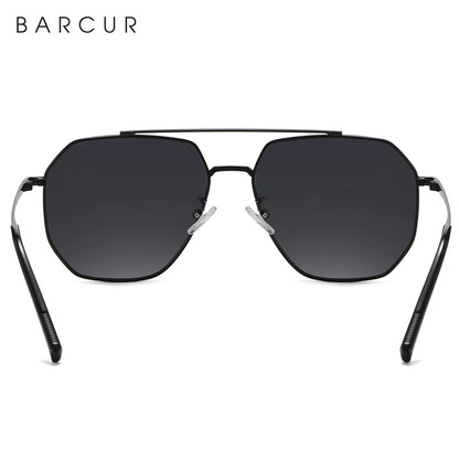 Sonnenbrille quadratisch 2mm dicke Gläser polarisiert Unisex