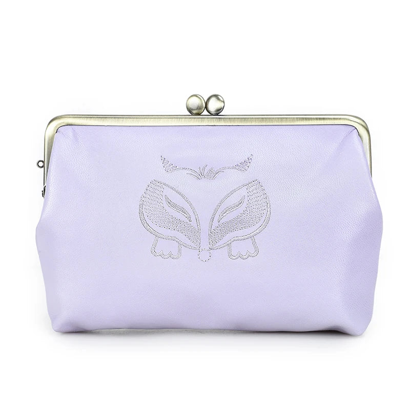 Damen Echtleder Geldbörse Fuchs Design bunt Luxus Designer Reise Geschenk