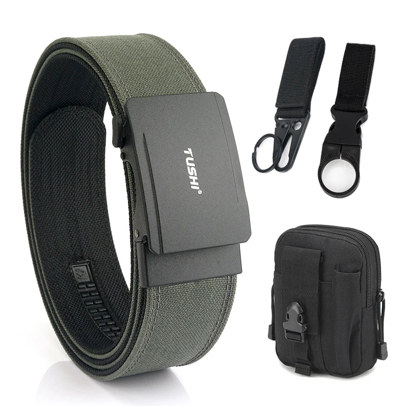 VATLY Military Tactical Gürtel 4,3 cm Nylon IPSC Polizei-Duty-Gürtel