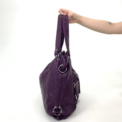 Damen-Vintage-Schultertasche Große Schwarze Mit Top-Griff Und Mehreren Fächern Für Viel Stauraum