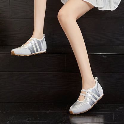 AIYUQI 2025 neue frauen flache Dexun schuhe Nicht-slip flache Mary Jane weibliche Schuhe Große größe ballett Turnschuhe für frauen