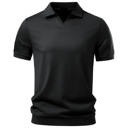 Hochwertiges Atmungsaktives Poloshirt Für Herren Mit Seidiger Weichheit