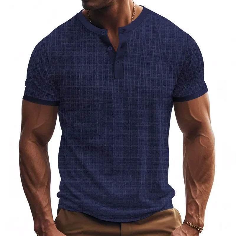 Leichtes, atmungsaktives Herren-Mesh-Shirt für Partys und Nachtclubs – europäischer und amerikanischer Stil