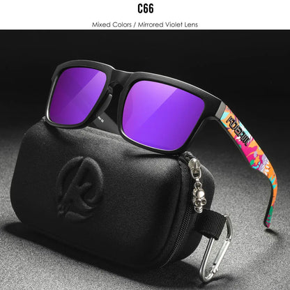Sonnenbrille polarisiert minimalistisch modern Etui Unisex neue Farben