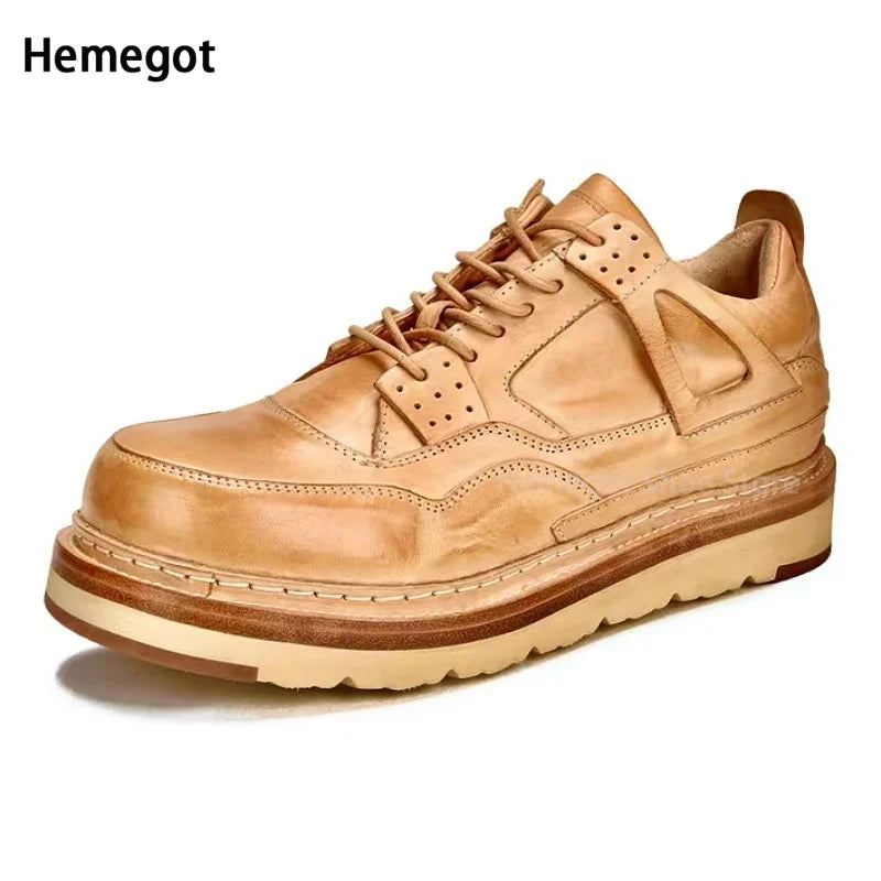 Schnürschuhe aus Echtleder für Herren – klassisch & bequem