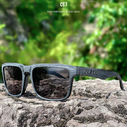 Sonnenbrille Outdoor polarisiert Farbverlauf winddicht Standardgröße Unisex