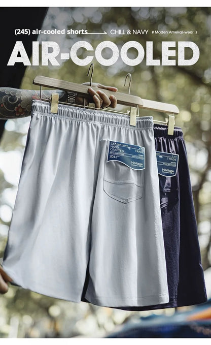 Herren Shorts im Sommer-Stil mit UPF 50+ und elastischem Bund