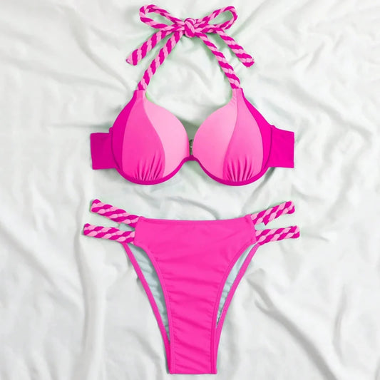 Sexy Bikini-Set für Damen – Brasilianischer Stil, ideal für Strand und Pool