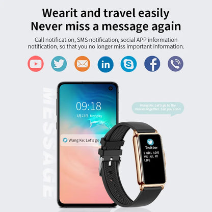 LIGE Mann Frauen 1,47 "Full Touch Screen BT Anruf Smart Uhr Musik Fitness Sport Armband Schlaf Monitor Mann Smartwatch männer 2025
