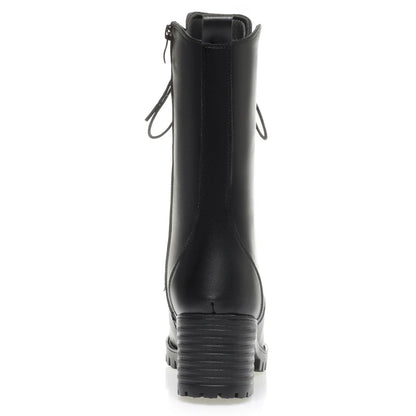 AIYUQI 2025 new women's snow boots non-slip work boots women large size winter warm motorcycle boots girls ankle boots