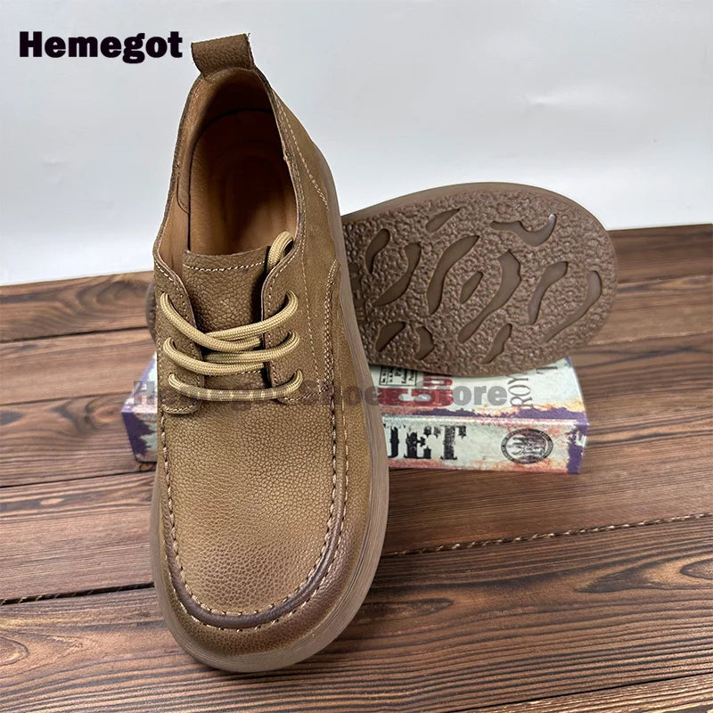 Schnürschuhe aus Echtleder für Herren – klassisch & bequem
