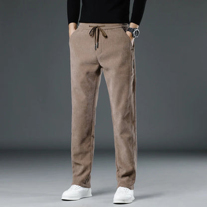 Herren Freizeit Hose in 6XL mit elastischer Taille und Taschen