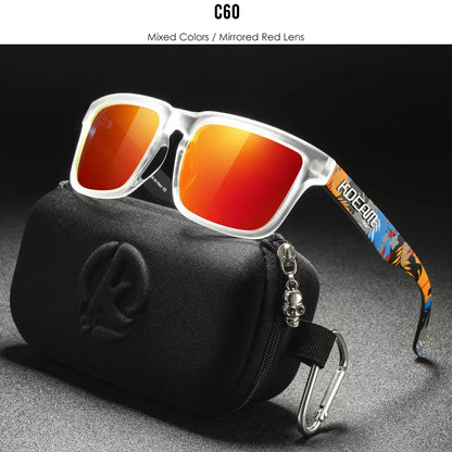 Sonnenbrille polarisiert minimalistisch modern Etui Unisex neue Farben