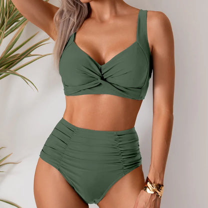 Sexy Bikini-Set für Damen mit Push-up-Effekt – Perfekt für Strand und Pool
