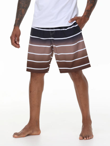 Leichte Herren-Sommershorts für Laufen, Training und Strand – atmungsaktive Badeshorts für Sport und Schwimmen