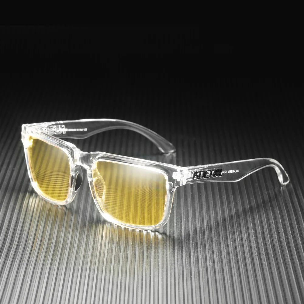 Sonnenbrille übergroß quadratisch polarisiert 64mm Angeln Herren