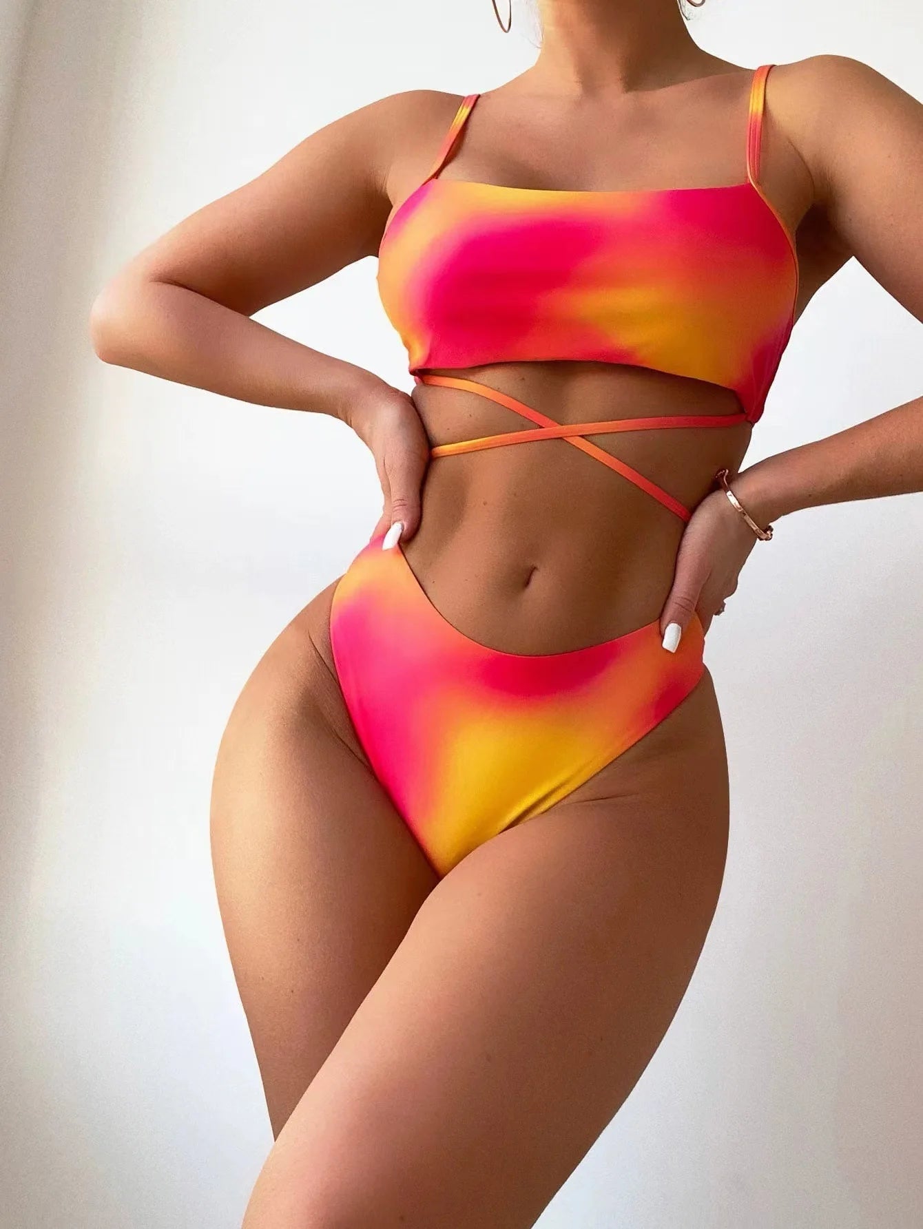 Sexy Push-Up-Bikini-Set für Damen – Brasilianischer Stil für Strand und Pool
